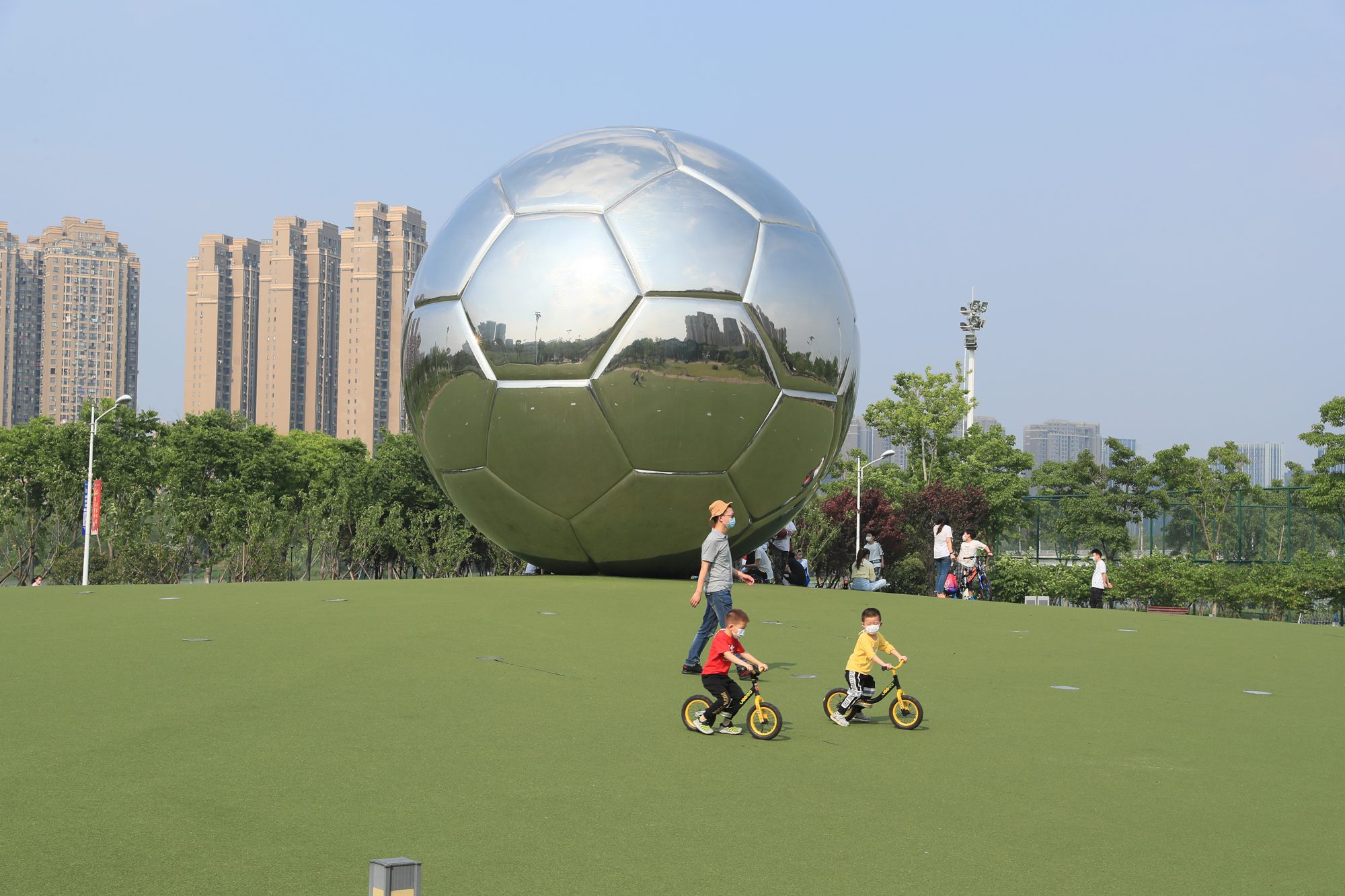 重啟運動模式，足球公園今日恢復對外開放！(圖1)